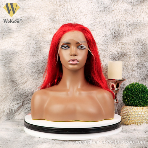 Factory Customized Colored Brazilian Human Hair Lace Front/Full Lace Wig,Virgin Human hair Lace Front Wig For Black Women